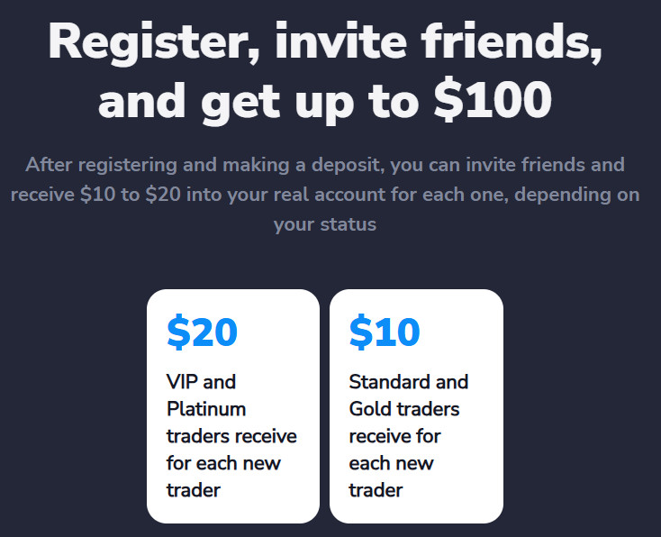 stockity affiliate program, bonus deposit stockity