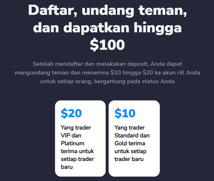 stockity affiliate program, bonus deposit stockity